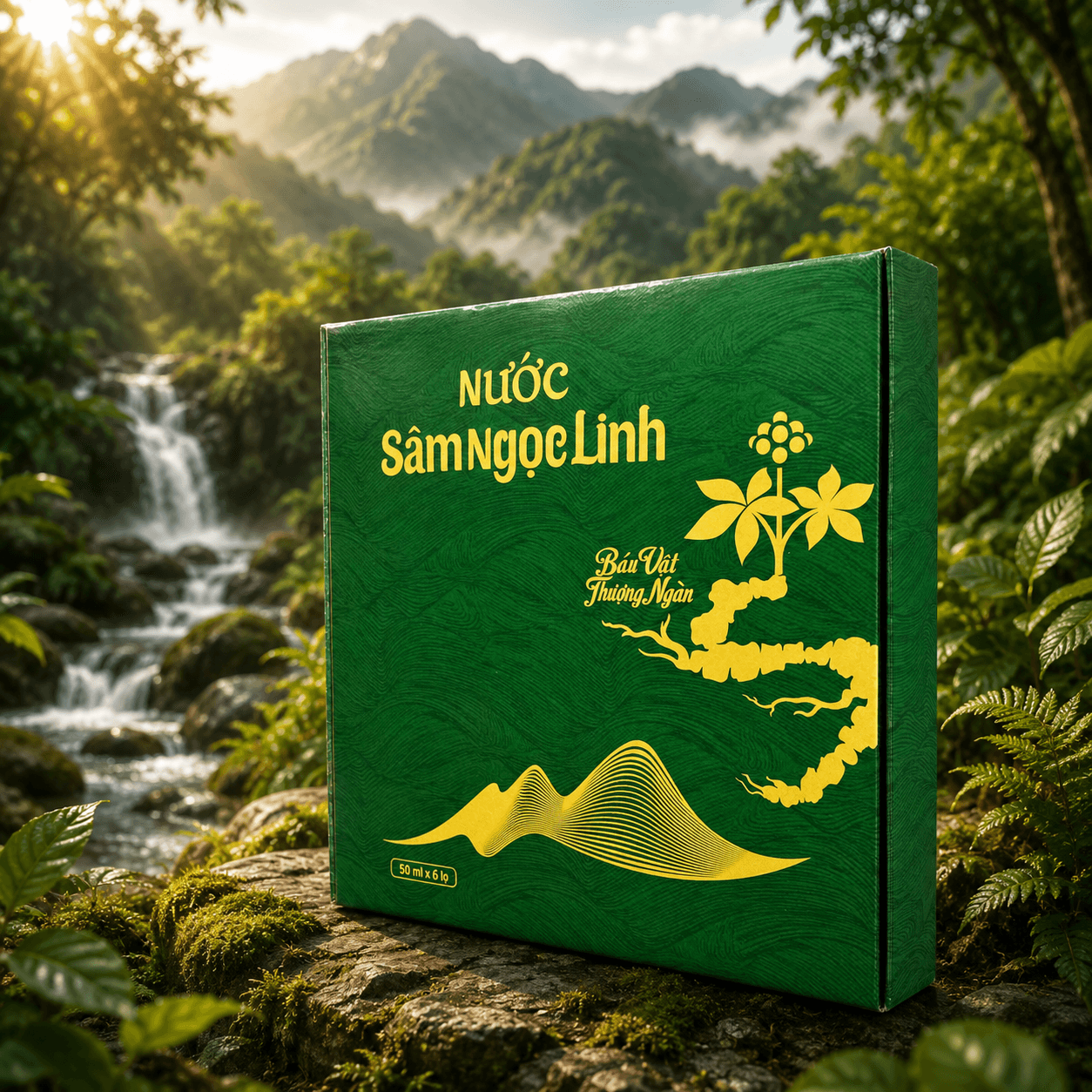 Nước Sâm Ngọc Linh Samtramy — Hộp 6 chai